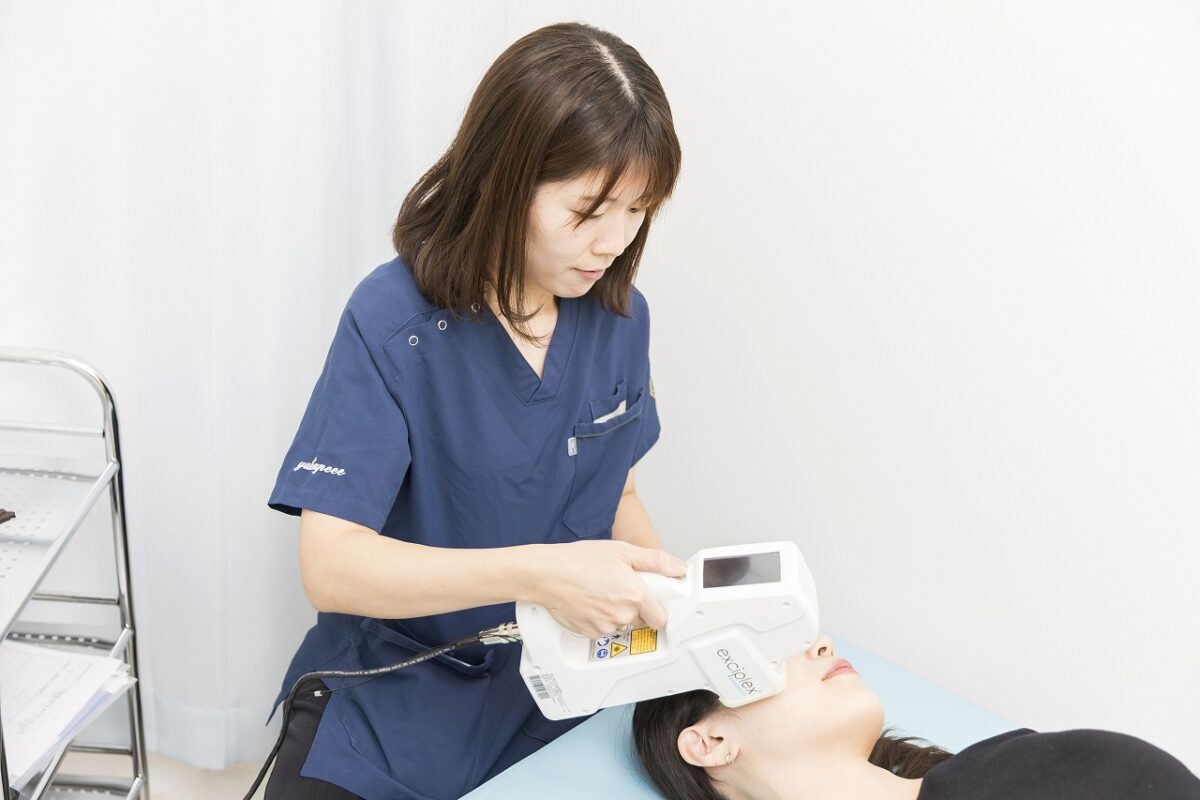 エキシマライトによる照射治療